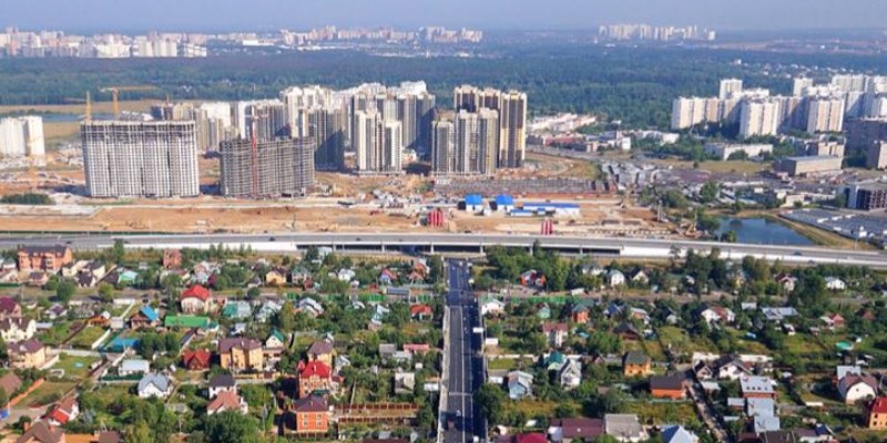 В Новой Москве предусмотрено строительство почти 90 миллионов квадратных метров жилья 