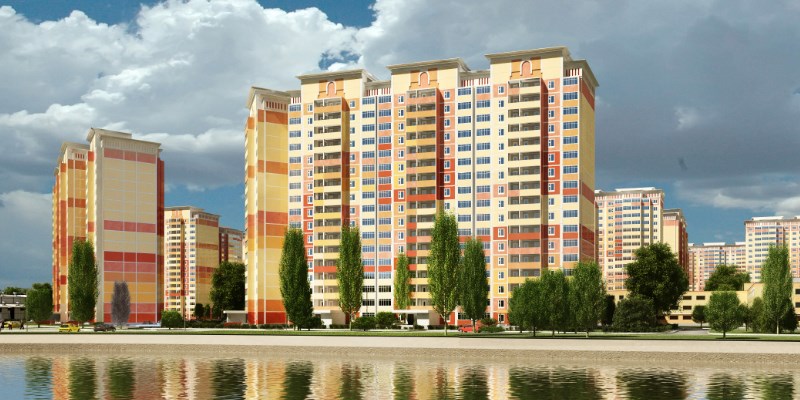 Падение продаж жилищных новостроек в московском регионе.