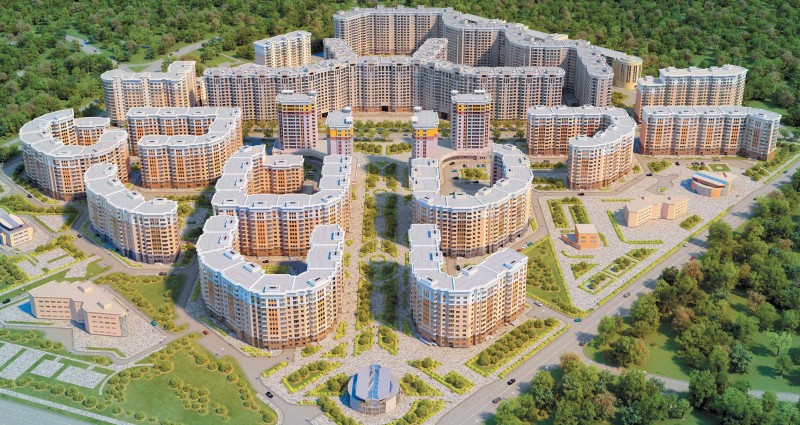 ЖК "Царицыно 1" + Московский комбинат хлебопродуктов + novostroyrf.ru ЖК "Царицыно 1"
