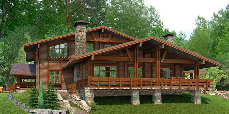 Дома из бруса: преимущества и недостатки технологии