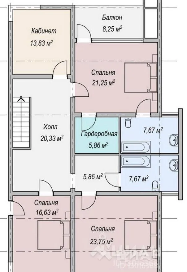 Дом, 280 кв.м на участке 10 сот