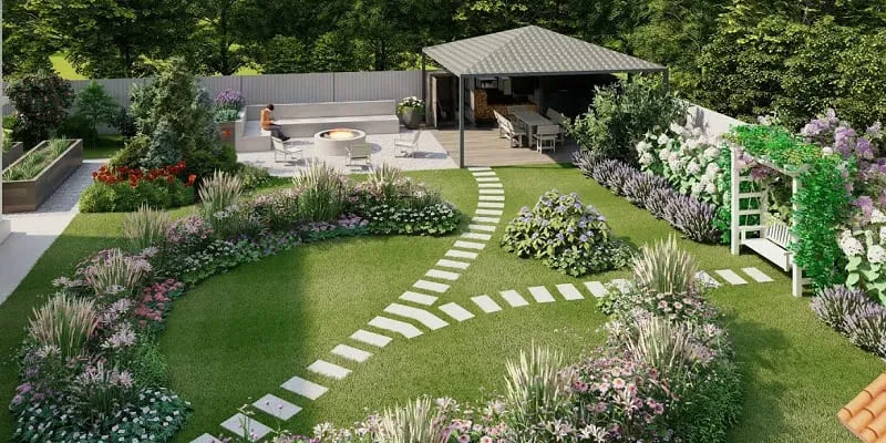 Как обустроить дачный участок в 2025 году: современные тренды уличного освещения