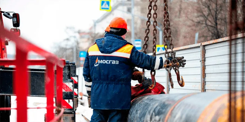 В Вешняках строят газопровод для повышения надежности теплоснабжения ВАО