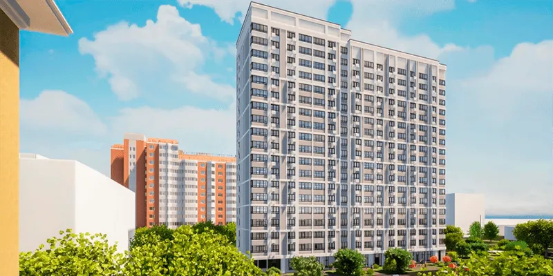 На улице Госпитальный Вал ведется строительство дома по программе реновации