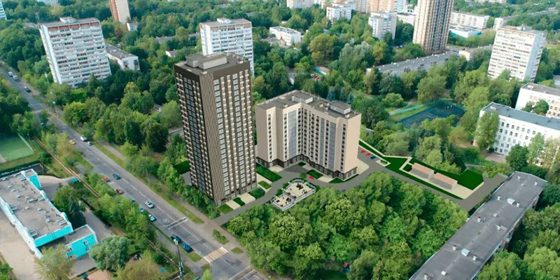 Новый дом по программе реновации в районе Зюзино Москва
