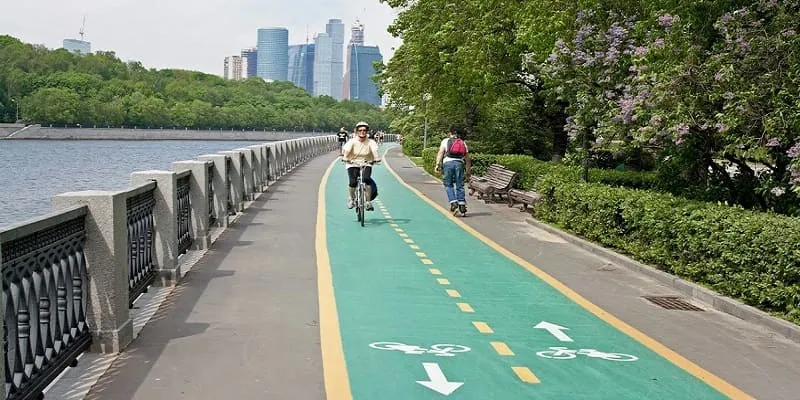 Парки Москвы с самыми длинными и сложными веломаршрутами