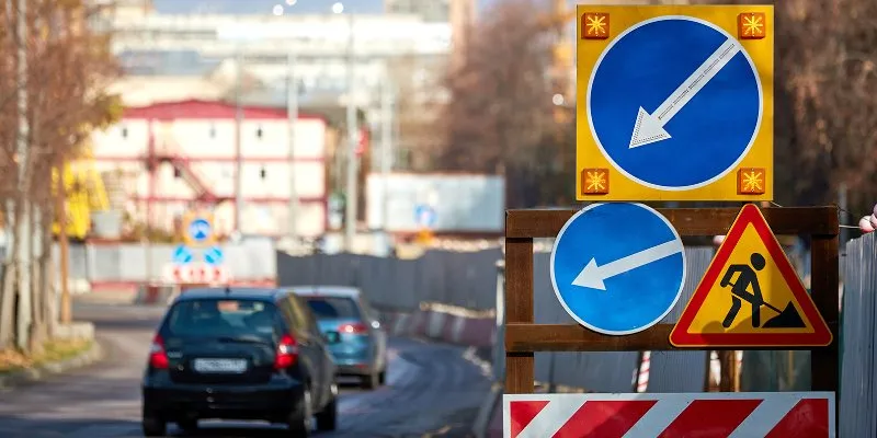 Временно изменят схему движения в семи округах Москвы