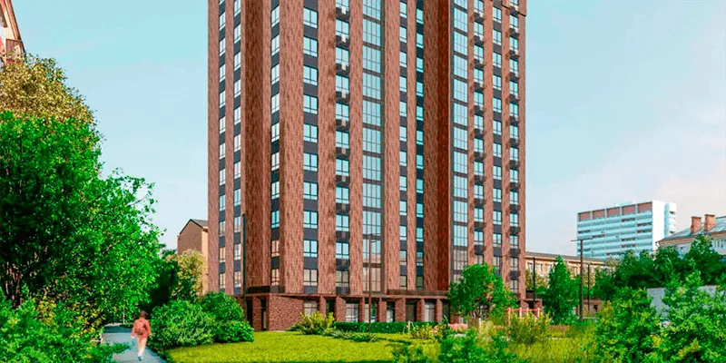 Строительство дома по реновации в Измайлово стартовало на 3-й Прядильной улице