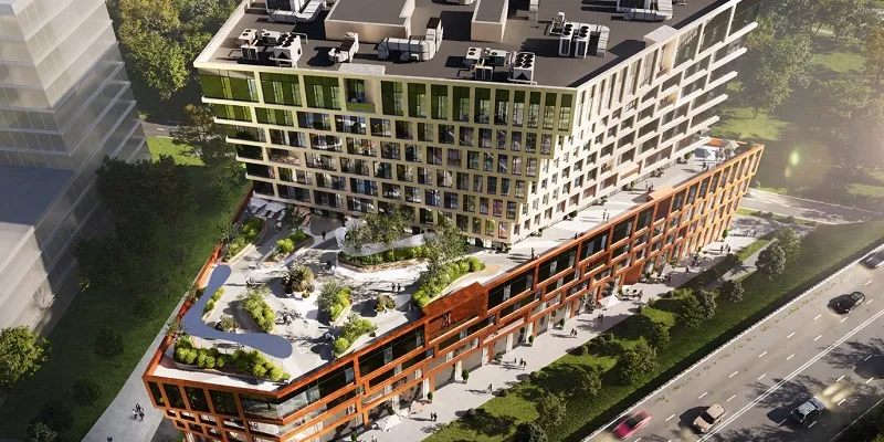 Бизнес-центр с зеленой кровлей и панорамными видами построят в Коммунарке