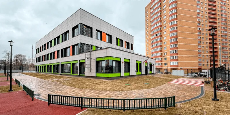Новый детский сад в Щербинке на 150 мест: группы, кружки и безбарьерная среда