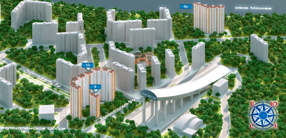 ЖК «Павшинская пойма, мкр. 3, 4»