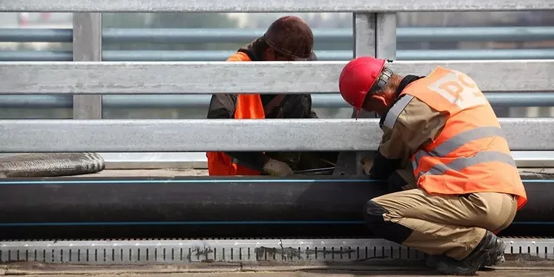 Начался ремонт Лихачевского моста на севере Москвы