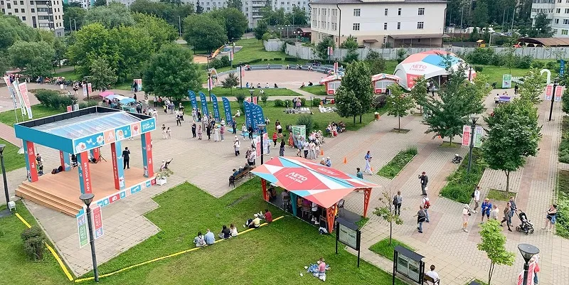 Спортивный фестиваль с Цзю и Лебедевым в парке Победы | Фестиваль