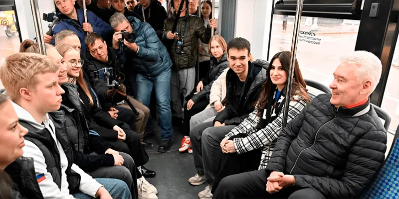 Второй трамвайный диаметр Москвы (Т2) открыл Собянин — 33 км, 13 районов, 79 остановок