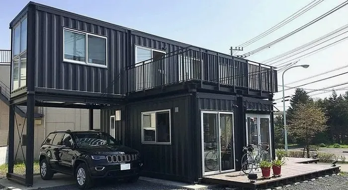 Дома из морских контейнеров планировки