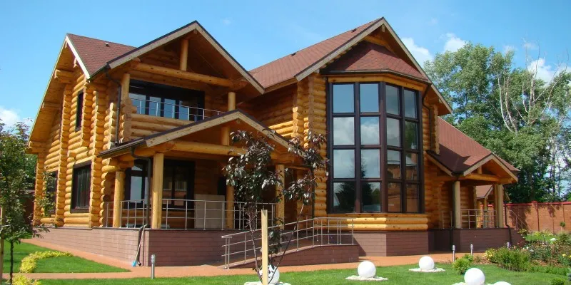 Дом из бревна