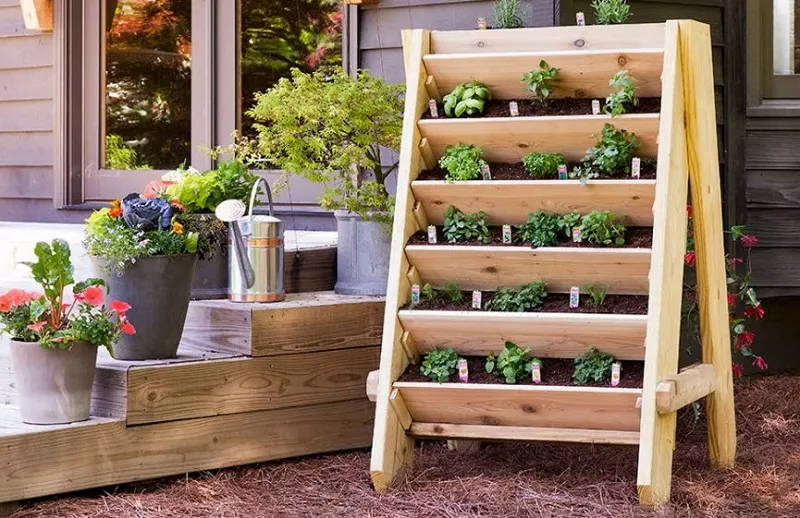 Вертикальные грядки