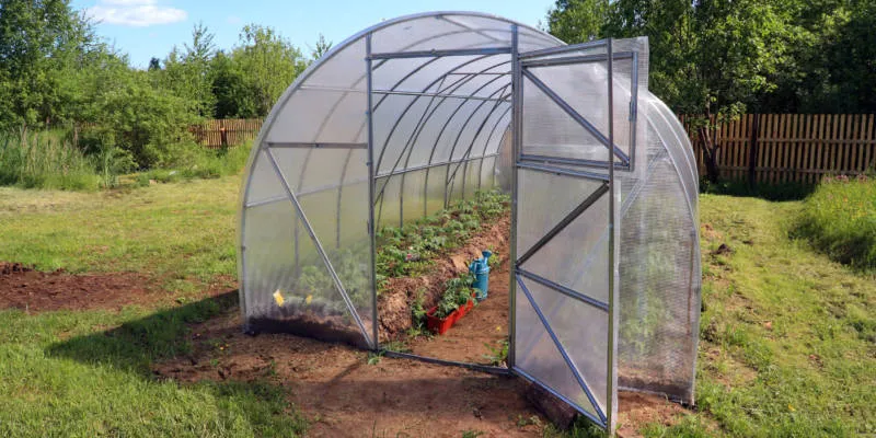 Теплица из поликарбоната