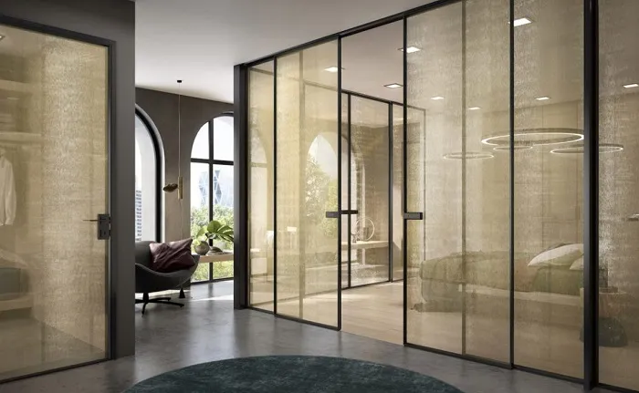 Стеклянные двери межкомнатные Стеклянные двери межкомнатные