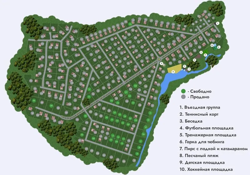 Современные коттеджные поселки