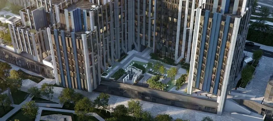 Архитектура ЖК Ice Towers