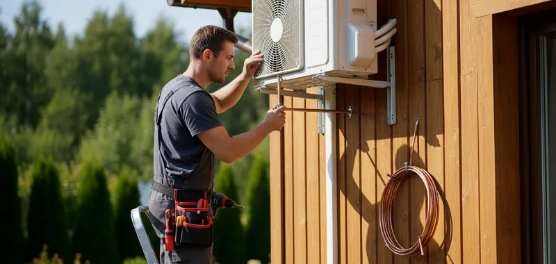Установка кондиционера