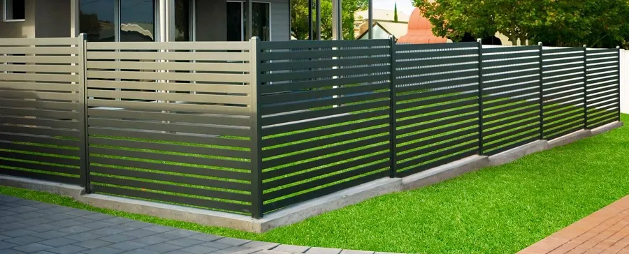 Забор из жалюзи