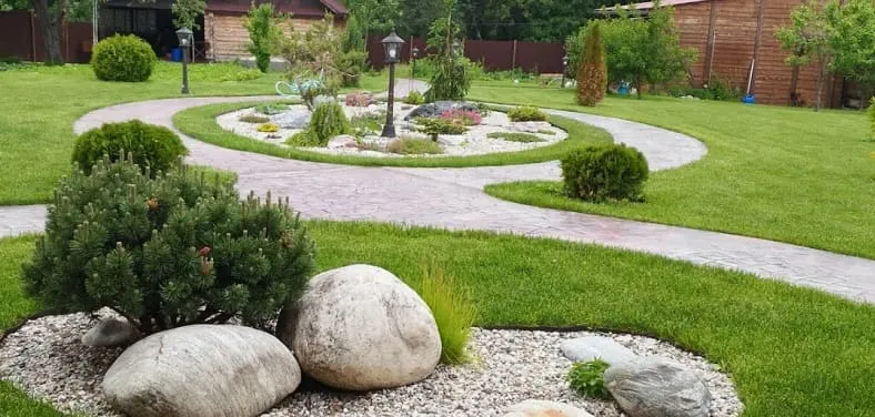 Современный ландшафтный дизайн в 2025 году