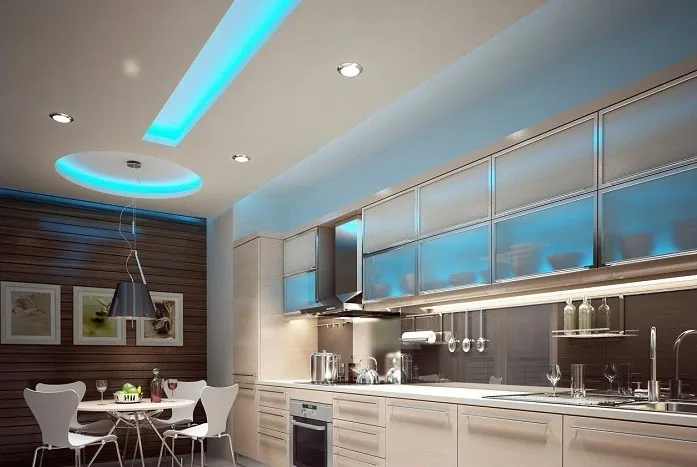 Потолок на кухне Потолок на кухне