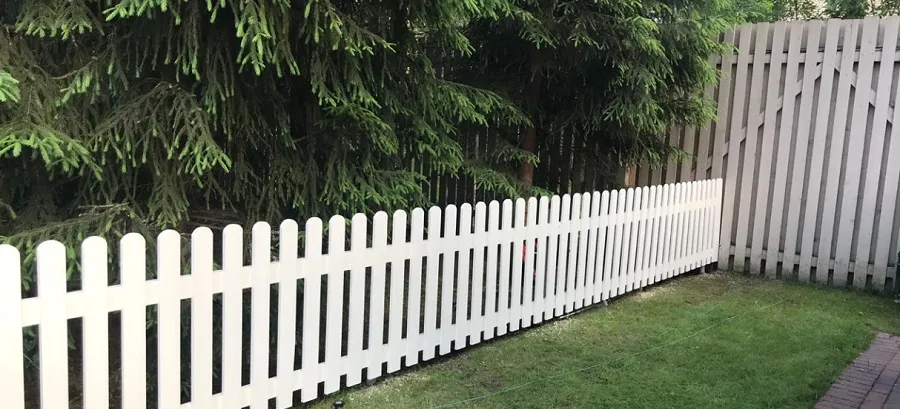 Деревянный забор