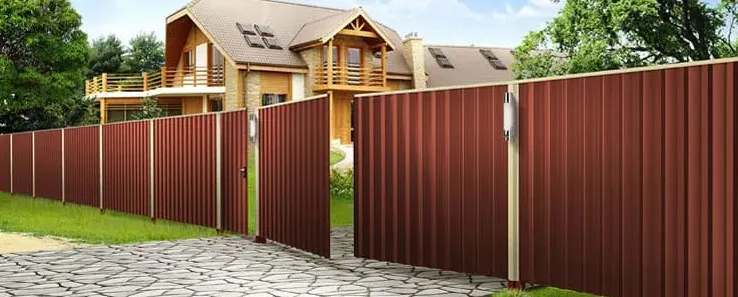 Виды профнастила для забора