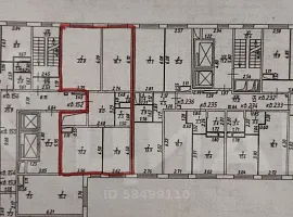 3-комн. квартира, 80.6/54/18