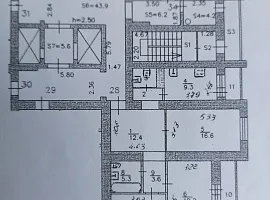 3-комн. квартира, 87.6/49.5/9.3