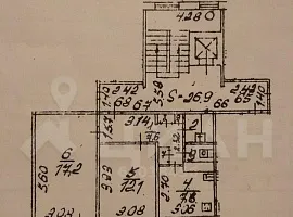 2-комн. квартира, 52/30/8