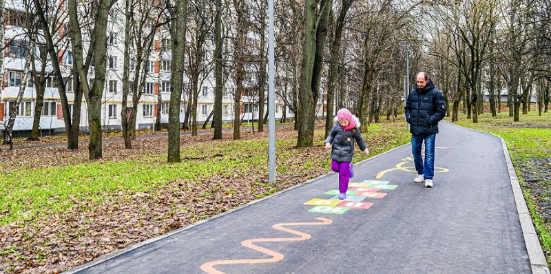 10 уникальных игровых зон на Профсоюзной — классики и прыгалки на асфальте | Москва