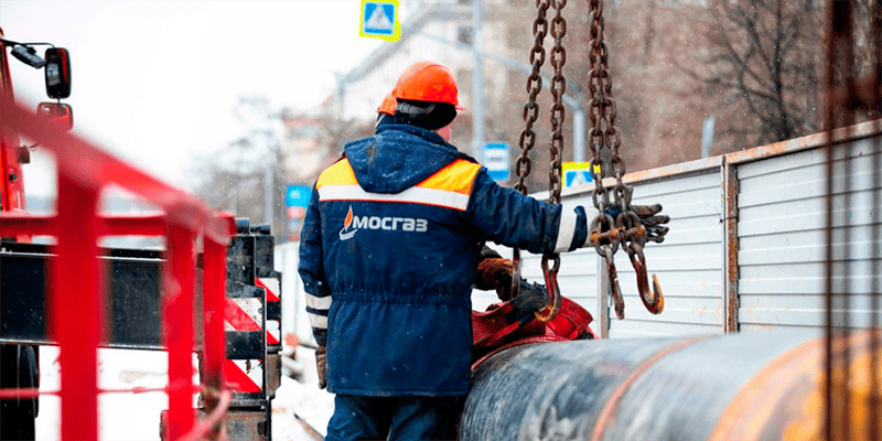 Газопровод к станции «Перово» строят в Вешняках с применением современных технологий