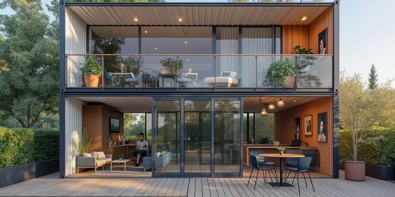 Дом из морских контейнеров в России: плюсы и минусы, стоимость под ключ