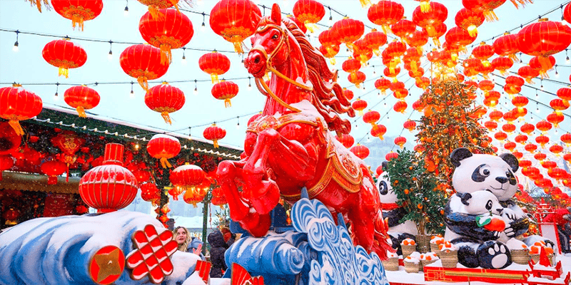 Москвичей приглашают на фестиваль Китайского Нового года: за прогулку по восточной сказке начислят баллы «Миллиона призов»