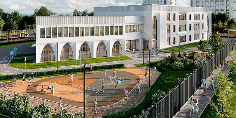 В столице начали строить 16 новых детских садов