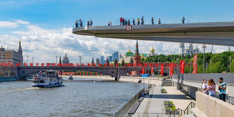 В районе Марфино в Москве появится Парящий мост
