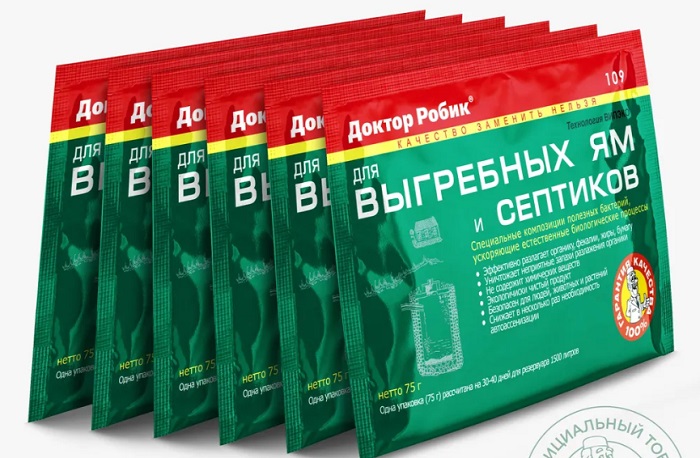 Бактерии для септиков Доктор Робик
