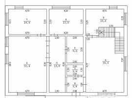 Дом, 300 кв.м на участке 7.5 сот