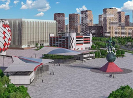 ЖК «Город на Реке Тушино-2018» + Стадион Спартак + novostroyrf.ru ЖК «Город на Реке Тушино-2018»