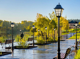 Коттеджный посёлок «Александровы пруды» + Абсолют Недвижимость + novostroyrf.ru Коттеджный посёлок «Александровы пруды»