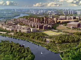 ЖК «Город на Реке Тушино-2018» + Стадион Спартак + novostroyrf.ru ЖК «Город на Реке Тушино-2018»