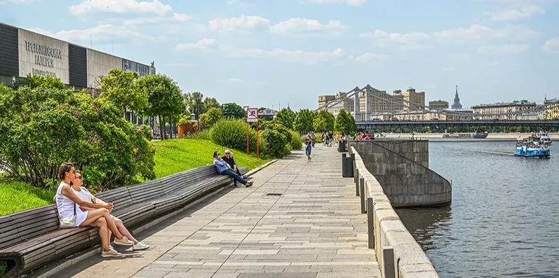 На Москве-реке появится пешеходный мост между стрелкой острова Балчуг и Крымской набережной